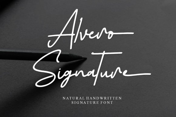 Alvero Signature: A Modern Typeface for Editorial Design