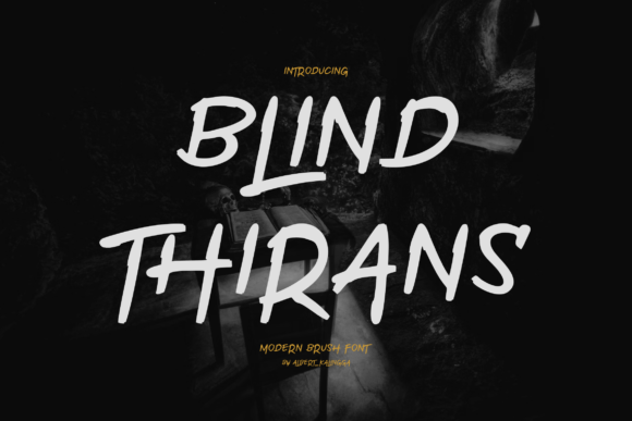 Blind Thirans: The Perfect Handwritten Font for Makers