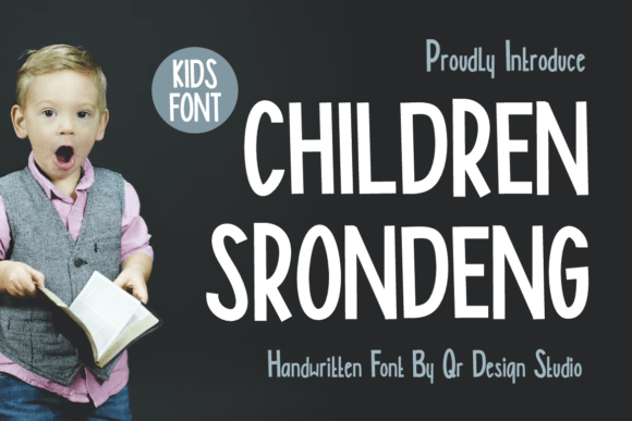 Children Srondeng: A Bold Typeface for Modern Branding