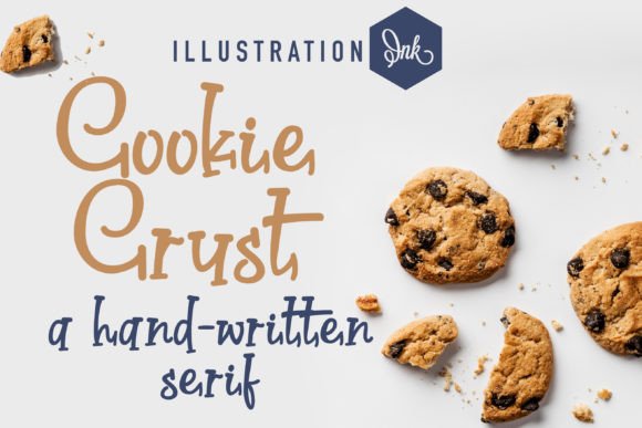 Cookie Crust: A Slab Serif Handwritten Font for Branding
