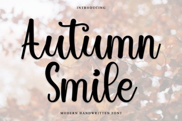 Designing Cozy Brands with the Autumn Smile Typeface