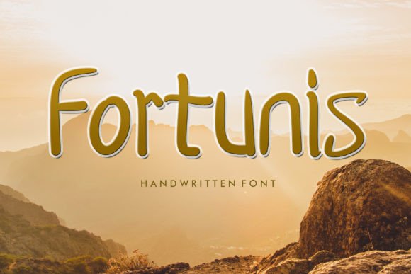 Fortunis: The Handwritten Font for Makers