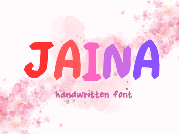Jaina: A Script Handwritten Font for Bold Campaigns