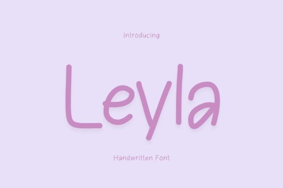 Leyla: The Playful Script Handwritten Font for Makers