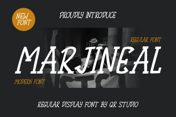 Marjineal: A Bold Handwritten Font for Makers