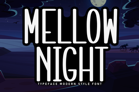 Mellow Night: The Ultimate Script Font for Crafters