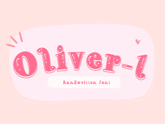 Oliver-1: A Friendly Script Font for Digital Design