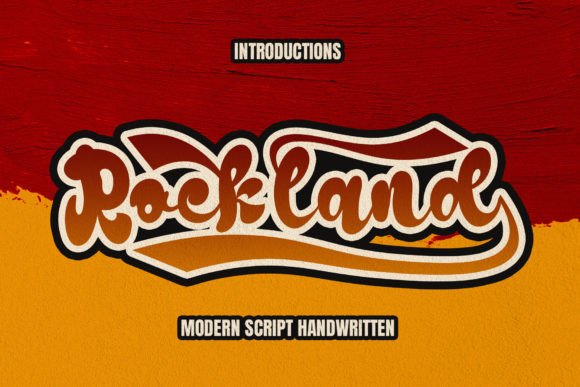 Rockland: The Bold Script Font for Impactful Marketing