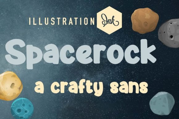 Spacerock Font Review: A Whimsical Typeface for Bold Brands