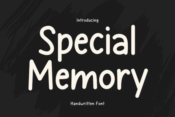 Special Memory: The Handwritten Font for Authentic Brands
