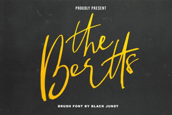 The Bertts: A Premium Script Handwritten Font for Marketers