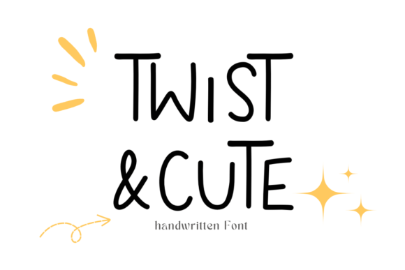 Twist and Cute: A Charming Script Handwritten Font for Editors