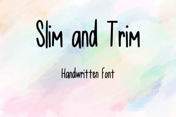 Using Slim and Trim Font for Sleek Campaign Designs