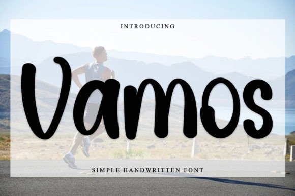 Vamos Font Review: Elegant Script for Handmade Brands