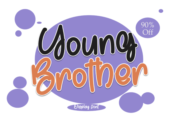 Young Brother: A Friendly Script Handwritten Font for Makers